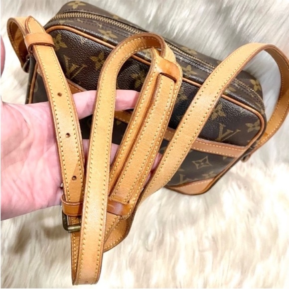 Authentic Louis Vuitton Trocadero 24 Crossbody Shoulder Bag Purse Tote - Picture 10 of 14